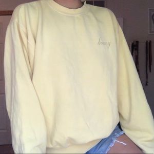 Brandy Melville Honey Sweatshirt
